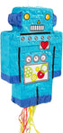 Robot Pinata, Kids Birthday Party Supplies (16.6 x 10.8 In)