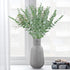 Artificial Eucalyptus Stems 24pcs Fake Eucalyptus Leaves Real Touch Artificial Greenery Bulk 15in for Wedding Home Farmhouse Party Decoration