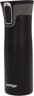 Contigo Autoseal West Loop Vacuum-Insulated Stainless Steel Travel Mug with Easy-Clean Lid, 20 Oz., Matte Black