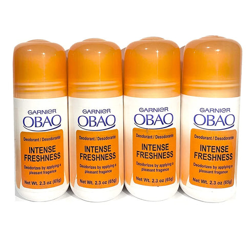 Garnier OBAO for Women, 48 Hour Roll on Deodorant & Antiperspirant, 65 g each by Garnier OBOA