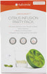 Full Circle Lemon Drops Citrus Ice Cube Infusion Set with Reamer and Silicone Trays, 6-piece Set