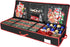 Yescom Christmas Wrapping Paper Storage Box Divider Xmas Decor Organizer Container, Black