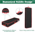 Yescom Christmas Wrapping Paper Storage Box Divider Xmas Decor Organizer Container, Black