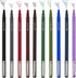 Uchida of America 10-Piece 0.3 Point Size Le Drawing Pen Set Art Supplies, Paquete de 1, Dark