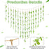 Eucalyptus Hanging Wall Decor Artificial Boho Decor Fake Eucalyptus Vine Decoration for Bathroom Bedroom Farmhouse Nursery House