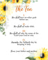 10 Commandments Wall Art - Fruit of The Spirit Wall Art - Ten Commandments Wall Decor - Christian Gift - Sunflower Decor - Family Wall Decor - UNFRAMED 8x10inch