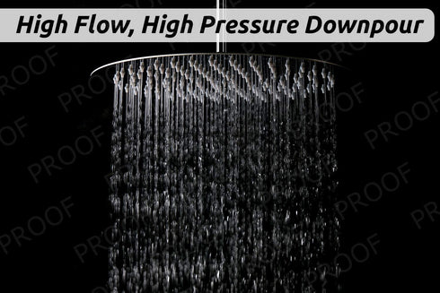 Waterfall Shower Head 12 Inch High Pressure Shower Head XXL Rainfall Shower Head Waterfall Shower Head Rain Shower Head