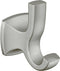 Moen YB5103BN Voss Collection Double Robe Hook, 6.30 x 3.66 x 3.03 inches, Nickel