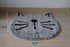 Cute Doormat for Kids - Microfiber Absorbent Bathroom Mats - Front Door Mat Carpet Floor Rug, Cat Shape