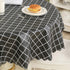 LOHASCASA Round Vinyl Oilcloth Tablecloth Waterproof PVC Wipeable Peva Heavy Duty Rustic Plastic Spillproof Tablecloth for Camping Buffalo Plaid 54 Inch
