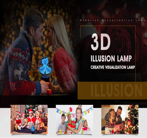 SERKYHOME 3D Illusion Night Lights for Kids with Remote Control 7 Colors Led Table Lamp (Captain America)