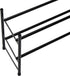 Richards Homewares Stackable Telescoping Shoe Rack, 2-Tier Holds Upto 20-Pair, Matte Black