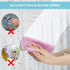Nanoscale-Cleaning Cloth, Lint Free Cloth Fish Scale 12 PCS Reusable Rags No Scratch Soft Streak-Free for Mirrors, Glass Car, Screen, Dishes (9.8" x 9.8")