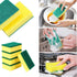 Sadocom 30 Pack Sponge Individually Wrapped, Non Scratch Scrouing Sponges for Household Cleaning, Dishes, Kitchen, Apartment.