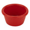 GET Enterprises RM-387-R 2 oz. Fluted Ramekin, Melamine, Red (Pack of 12)