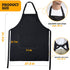 Sweet Couples Aprons,Bridal Shower Gift for His and Hers,Wedding Gifts for Couples,Mr. Right and Mrs. Always Right Aprons,Gifts for Christmas Valentine's Day Engagement Anniversary - 1 Black,1 Beige