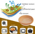 100 Pieces Air Fryer Parchment Paper Liners,Non-Stick Disposable Air Fryer Liners ?Basket Unperforated Round Parchment Paper Replacement (6.3" Natural 100pcs)