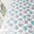 HomeyHo Leaves Print Fabric Table Cloths 55x70 Kitchen Rectangle Pattern Floral Protective Tablecloth for Dining Table Dust Cover Washable Easy Clean, 55 x 70 Inch