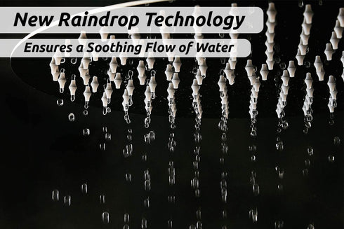 Waterfall Shower Head 12 Inch High Pressure Shower Head XXL Rainfall Shower Head Waterfall Shower Head Rain Shower Head