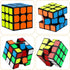 6 Pack Mini Rubix Cubes Tiny 3x3x3 Color Puzzle Cube Toys Stress Relief Party Game Toy to Boys and Girls for Favors Birthday Gifts Party Supplies