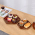 Acacia Wood Hexagon Serving Trays Set of 2 Wooden Platters for Home Decor Coffee Table for Fruit Salad Pizza Cheeses Dessert Plate The Perfect Centerpiece Decoration for Your Dining or Living Room