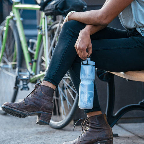 Polar Bottle Sport Insulated Water Bottle - BPA-Free, Sport & Bike Squeeze Bottle with Handle