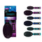 Conair Salon Results Hairbrush, 1 Travel Hairbrush and 1 Full-Sized Brush Included, Hairbrushes for Women and Men, Color May Vary, 2 Pack