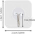 AROIC Heavy Duty Adhesive Hook, 20 lbs / 9 kg (Max), Removable, Waterproof, Reusable Stainless Steel Hook for Bedroom, Kitchen, Bathroom-40 Pieces