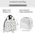 MSGUIDE Stranger Things White Insulated Lunch Bag Leakproof Cooler Lunch Box for Men Women Adult - Reusable Thermal Tote Bag for Office Work School Picnic Beach