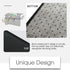 Joywell Bedside Storage Bedroom Organization Bedside Caddy Remote Control Holder 4 Pockets Bedside Organizer Dorm Insert Mattress for Remote Control, Phone, Magazine, iPad, Tablet, Grey