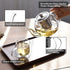 VEVOK CHEF Glass Teapot with Removable Infuser Clear Glass Tea Kettle, Blooming and Loose Leaf Tea Maker Set Stovetop Safe Borosilicate Glass Teapot Tea Brewer