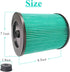 17912 Hepa Filter Replacement fit for Craftsman 9-17912 Wet/Dry Vacuum Filter with High Efficiency Particle Air