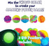 XXTOYS Create Your Own Bouncy Balls Craft Kit for Kids Crystal Power Balls Glow Magic Balls 12 Individual Kits 4 Molds, 6 Colors, Birthday Party Favors Fun DIY Arts and Crafts for Kids STEM Projects