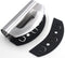 Checkered Chef Mezzaluna Salad Chopper - Stainless Steel Rocker Knife for Lettuce & Vegetables w/ Blade Covers?