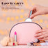 25 Pieces Handheld Hand Mirror Small Mirror Compact Portable Round Mirror Travel Makeup Mirror for Women Girls Travel Camping Daily Use (White, Pink, Black, Blue, Green)