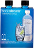 Sodastream 1l Carbonating Bottles- Black (Twin Pack)