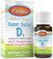 Carlson - Baby's Super Daily D3, Baby Vitamin D Drops, 400 IU (10 mcg) per Drop, 1-Year Supply, Vegetarian, Liquid Vitamin D Drops for Infants and Toddlers, Unflavored, 365 Drops