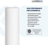 Hydronix SDC-25-2005 Whole House, RO Systems or Commercial Use Sediment Water Filter Cartridge 2.5" x 20" - 5 micron (PACK OF 4)