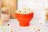 Lekue Microwave Popcorn Popper/ Popcorn Maker, Red