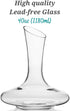 BTaT- Wine decanter, 40 oz, Wine Carafe, Wine Decanters and Carafes, Wine Carafe Decanter, Decanter Wine, Wine Carafe Decanter, Wine Gifts, Small Wine Decanter, Small Decanter, Wine Decanter Small