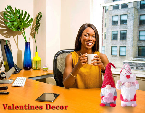 Valentines Gnomes Plush Decorations
