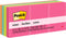 Post-it Mini Notes, 1.5x2 in, 12 Pads, America's #1 Favorite Sticky Notes, Cape Town Collection, Bright Colors (Magenta, Pink, Blue, Green), Clean Removal, Recyclable (653AN)