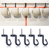 (24-Pack- Hooks)Q-Hanger Hooks ,Screw in Hook, for Oudoor New Year Party,Easy Release Wire,Light Hooks, String Light Hooks.