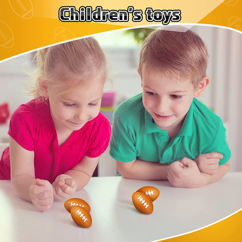 40 Packs 1.4 inch Mini Football Sports Stress Ball,Mini Foam Sports Ball,Mini Footballs Bulk for Footballs Party Favors Supplies Decoration and Outdoor Games