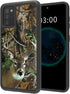 Galaxy A02s Case,for Samsung A02s Case 6.5 inch BFSEROBJ Dual Layer Hybrid Hard PC + Soft TPU Full Body Shockproof Protective Phone Case Cover for Samsung Galaxy A02S 2020 - Camo Forest Deer