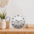 Wall Clock Vintage Bathtub Round Hanging Clock, 10 Inch Silent Non-Ticking Battery Operated Quartz Analog Quiet Desk Clock for Home, Kitchen, Bathroom Office, Living Room or School