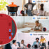 JOYHILL Timers, Digital Kitchen Timer Magnetic with Large LED Display, Volume Adjustable Countdown/up Clock for Kids, Cooking, Teaching, Classroom Study, Fitness and Oven?Red?