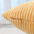 BeBen Throw Pillow Covers, Decorative Pillow Covers 20x20, Set of 2 Soft Corduroy Square Cushion Case Home Decor for Couch, Bed, Sofa, Bedroom, Car , Yellow, 20X20