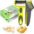 L&N Garlic tool with potato peeler, garlic mincer and crusher, in stainless style, effective and easy to clean
