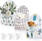 3 Pcs Wall Hanging Organizer Bags with Hooks, Waterproof Door Closet Storage Bags, Hanging Pockets, Linen-Cotton Storage Bags, Bedside Storage, Baby Storage, Doorway Key Letter Storage